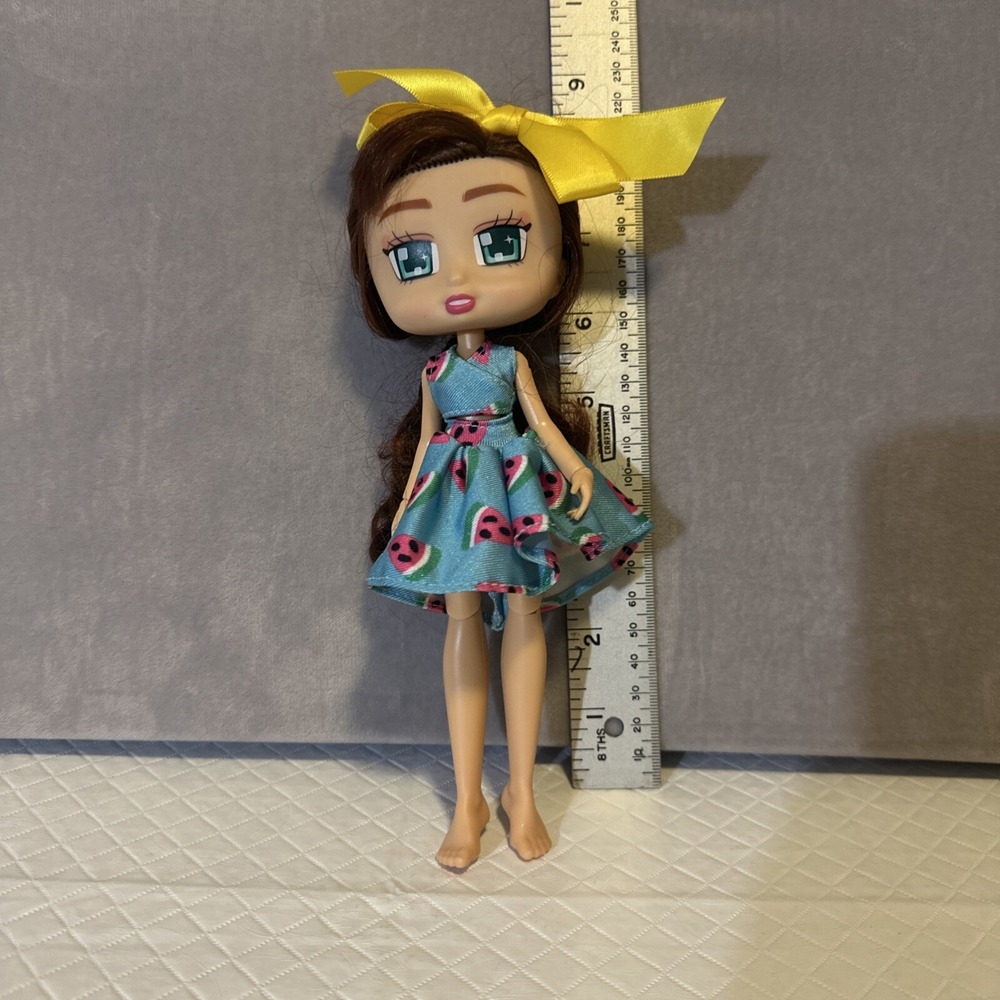 Boxy Girls‎ Brooklyn Doll in Watermelon Dress